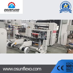 Automatic Sitting Machine for BOPP PE Pet PVC Film Foil Paper Fabric Roll Slitter Paper and Plastic Film Slitting & Rewinding Machine Converting Machine