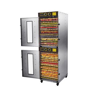Commercial Double Cabinet Dehydrator Oven Dryer Drying Oven Food Dehydrator Dryer Machine Cleaning Chopper Slicer Vegetable Fruit Drying Machine