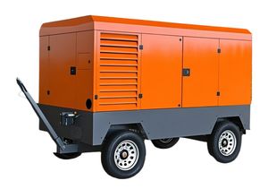 11 M3/Min, 18 Bars Closed Type Compressors Diesel Industrial Screw Portable Air Compressor OEM