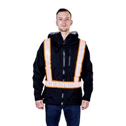 Security Staff Reflective Traffic Safety Belt with PVC Reflective Tapes for Workers