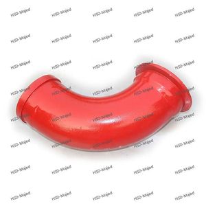 Heavy Duty Cast Elbow Concrete Pump Pipe for Engineering Pouring