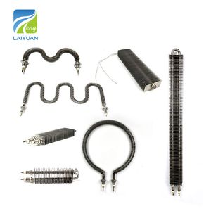 Laiyuan Customized U W I Shape Stainless Steel Fin Tube Heater Electric Resistance Air Finned Tubular Heater