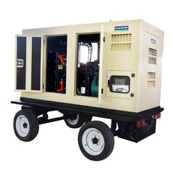 100kw Turbo Charger Cooling Method Diesel Generator with Silent