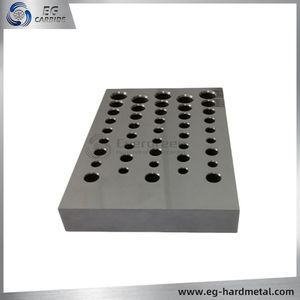 Customized Non Standard Tungsten Carbide Plate with Hole Yg8 Platte