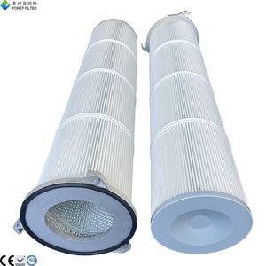 OEM Laser Cutting Industrial Dust Collector Three Ears Polyester Air Filter Cartridge