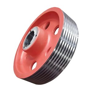Gantry Crane Wheel Forged Sheave Pulley for Elevator Traction Machine