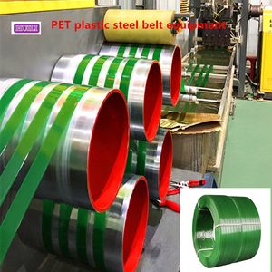 High Output Single Screw Pet Strap Production Line with 9-32mm Width