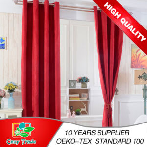 Classical Morden Plain Dim out Blackout Curtain Fabric