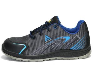 Industrial Men's Summer Safety Shoes - Lightweight and Breathable Design