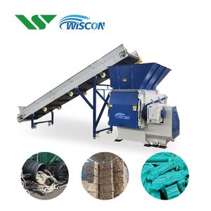 Pipe Barrel Bottle Film Disk Plastic Shredder Recycling Machine Single Shaft Shredder
