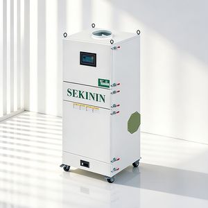 Portable Mobile Dsn Dust Collector with Castors Easy Maintenance for Electronic Processing