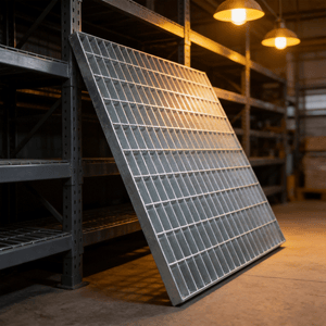 Durable High Load Pressed Welded Steel Grating for Industrial Platforms