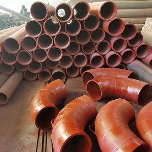 Customized Anti-Wear Alumina Ceramic Lined Composite Steel Pipe Elbow