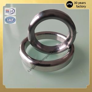 High Temperature and High Pressure Resistant CS/304/316L Stainless Steel Solid Ovalring Gasket