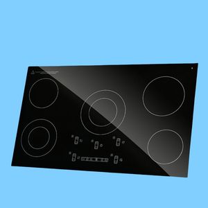 Microcrystalline Glass Tempered Black Glass Ceramic for Induction Cooker and Gas Stove