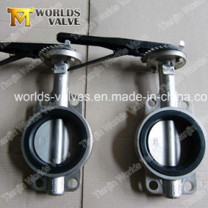 CF8 304 CF8m 316 Butterfly Valve EPDM Rubber Seat