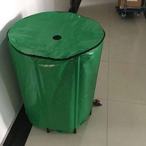 Quick Assembly Outdoor Collapsible Rainwater Bucket for Courtyard Landscaping