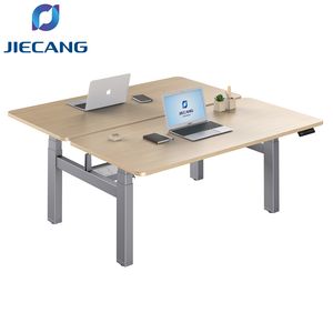 Jiecang Brand Supplier Electric Executive Stand up Dual Motor Office Adjustable Desk