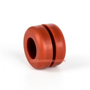 Custom Molding Injection Round Shape Flexible Rubber Grommets / Pull Through Grommet