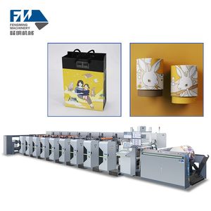 6 Colors Flexographic Printing Machine for BOPP/Pet/OPP