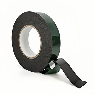 Green Strong Adhesive Glass Metal Double Sided PE Foam Tape Jumbo Roll