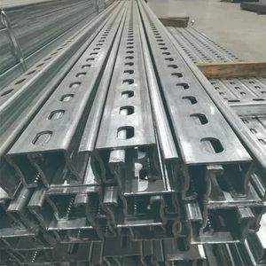 Wholesale Custom Metal Cable C Channel Slotted Support Channels