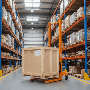 Manual Pallet Stacker 3 Ton Hydraulic Manual Portable Forklift
