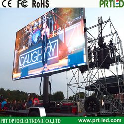Wholesale Full Color Background Advertising Display Screen Waterproof Outdoor LED Video Wall