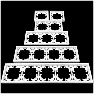 China Plastic Electrical Switch Socket Panel Housing Texture and Matte Finish Surface Plastic Injection Molding
