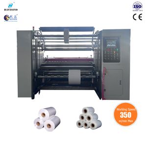 China Factory OEM Customized New Technology Kraft Paper Jumbo Roll Slitting Rewinding Machine Paper Roll Cutter Slitter Rewinder Making Machine