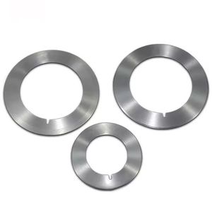 Customized Pharmaceutical Granule Equipment Machine Accessories Slitting Knives Slitter Blade Carbide Cutting Aluminum Circular Knife