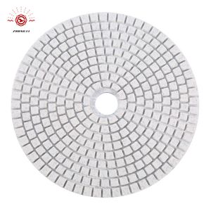 Diamond Wet Resin Flexible Polishing Pad for Granite Marble Concrete