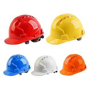 CE En397 Certified ABS Ventilated Safety Helmet Construction Industrial Hard Hat