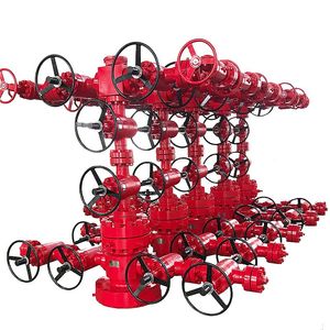 API Wellhead Christmas Tree with Durable Tubing and Casing Heads