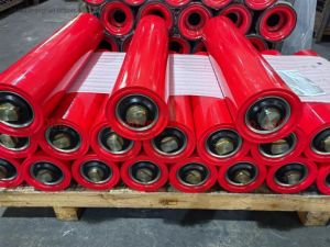 Industrial Bulk Material Handling, Belt Conveyor System, Roller Belt Conveyor for Mining Coal Cement Mine Port Cement Concrete Grain Power Plant