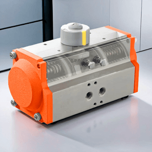 Spring Return Single Acting Aluminum Air Pneumatic Actuator for Butterfly Valve Ball Valve
