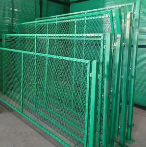 Heavy Duty Metal Mesh Fencing for Site Security