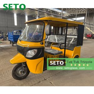 Meidi 3-Wheel Tricycle Taxi Use Mobility Rickshaw Bajaj Passenger Tuktuk 100km Long Range Electric Tuk