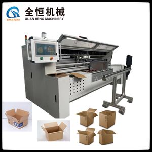 Auto Box Maker Lead Edge Feeder Automatic Carton Box Forming Machine