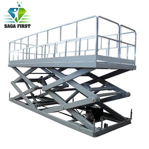 CE Approved High Capacity Hydraulic Scissor Car Lift
