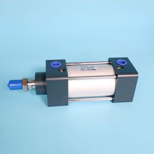 Sc Large Bore Piston Rod Adjustable Stroke Double Acting Pneumatic Air Cylinder