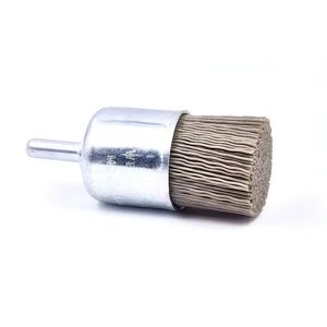Miniature Flexible Silicon Carbide Abrasive Nylon Wire End Brushes