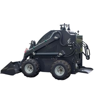 Economical Chinese Manufactured Mini Wheel Skid Loader for Global Export and Distribution