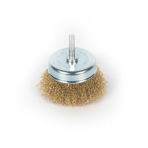 Heavy-Duty Crimped Wire Cup Brushes with Durable Shank