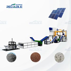 2025 Factory Price Manufacturing Plant Solar Panels Recycling Production Line