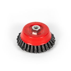 Premium Double Row Knot Cup Brushes for Tough Jobs