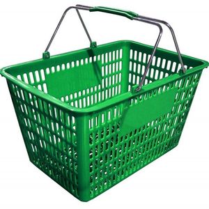 Factory Directly Provide Wholesale Supermarket Shopping Plastic Basket