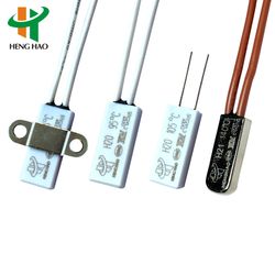 Bw-B2d Bimetal Thermal Switch Bw-A1d 250V 5A 10A 16A 30-150c Temperature Protector Sensor Thermostat