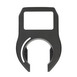 Powder Coating Black Aluminum Alloy Die Casting Smart Lock for Bicycle