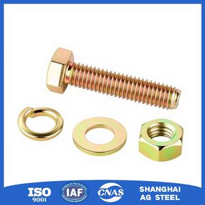 Grade 10.9 High Tensile Hex Bolt M24 for Wind Turbine and Tower Connection